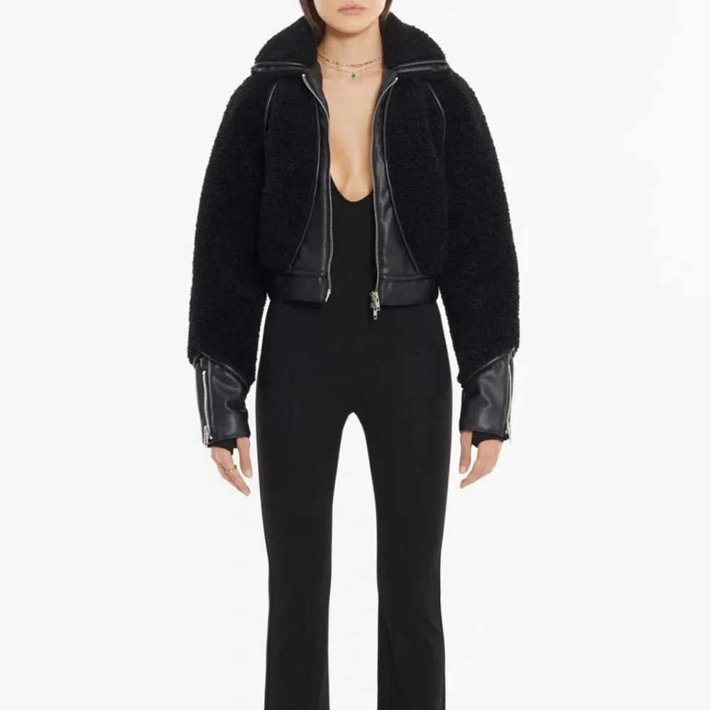 Ruve Javan Sherling Jacket Black - Picture 11 of 11